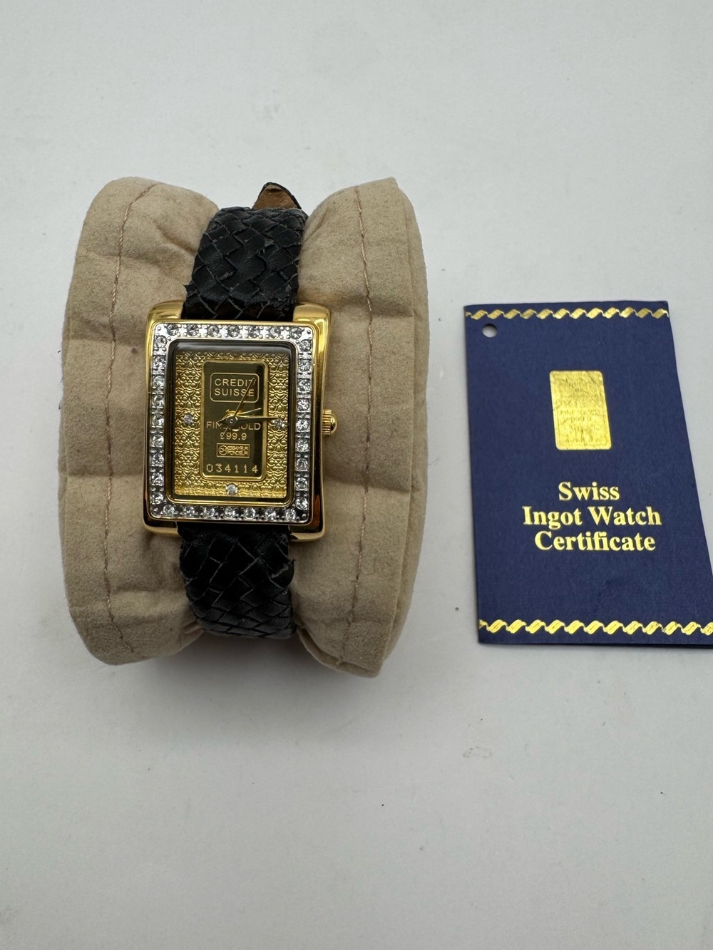 Swiss Ingot watch